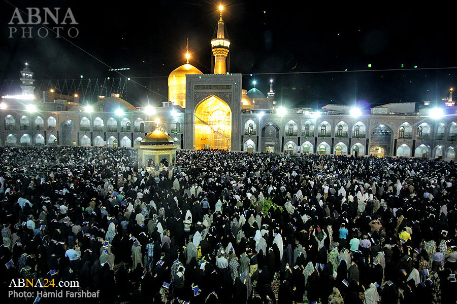 تقارير مصور/ احياء الليلة التاسعة عشرة من رمضان المبارك في حرم الامام الرضا (ع)